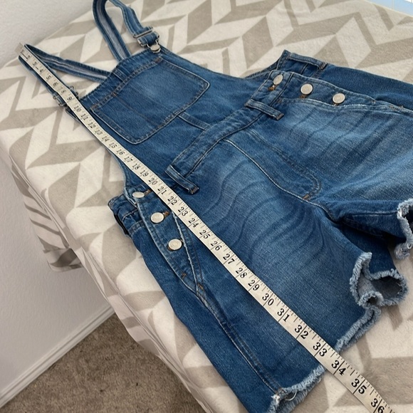 Madewell Adirondack Short‎ Overalls in Denville Wash size XS - Picture 10 of 11